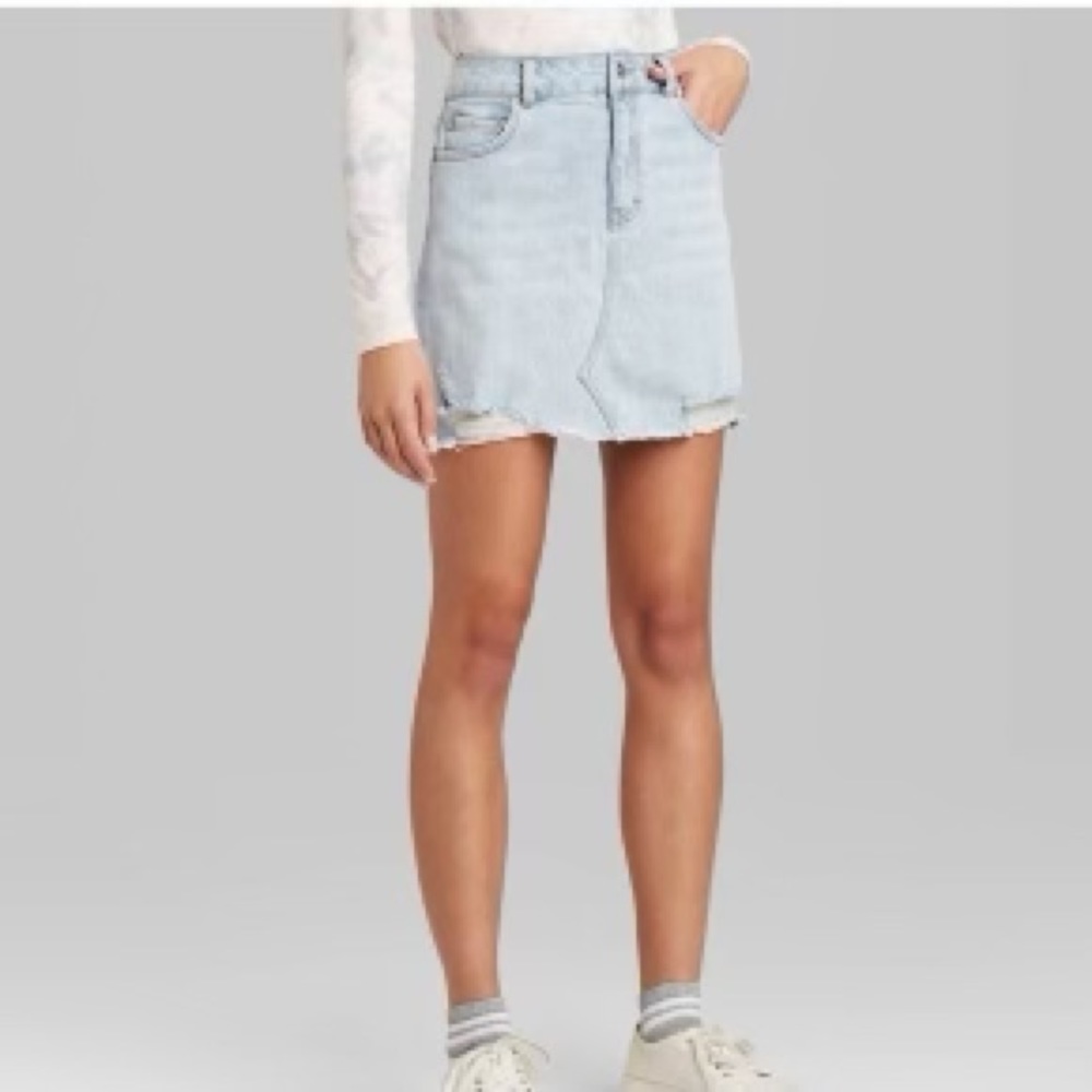 Wild Fable Denim Jean Skirt Size 16